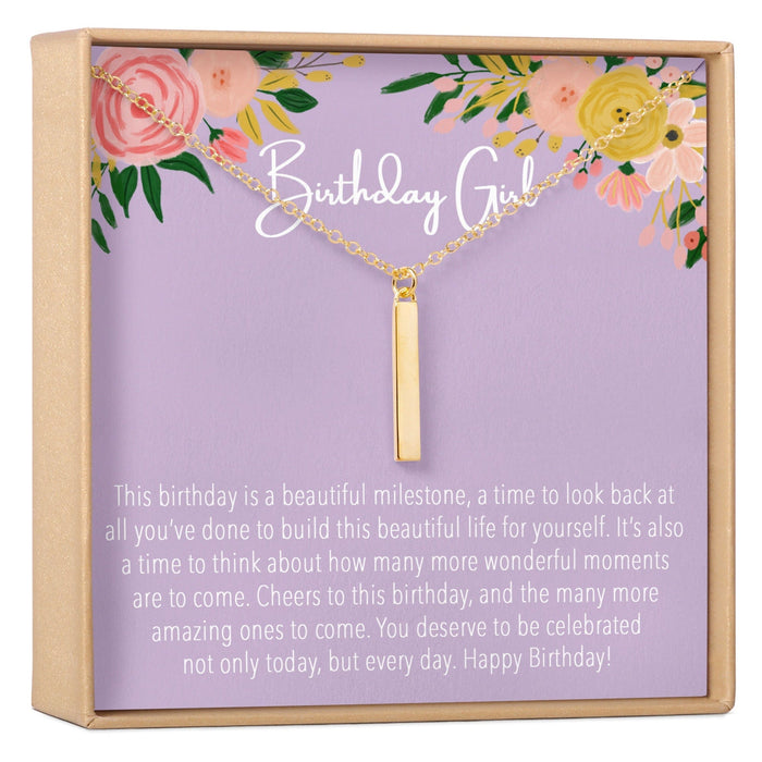 Birthday Necklace