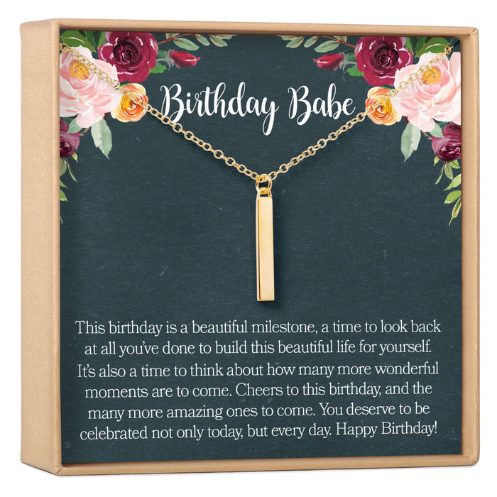 Birthday Necklace