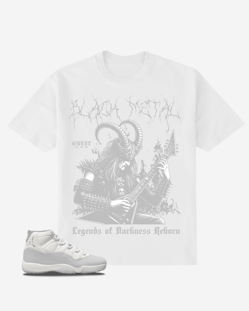 G West Black Metal Guitarist Oversized T-Shirt Mens