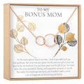 Bonus Mom Double Circles Necklace