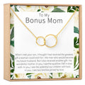 Bonus Mom Double Circles Necklace
