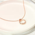 Bonus Mom Linked Circles Necklace