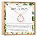 Bonus Mom Linked Circles Necklace