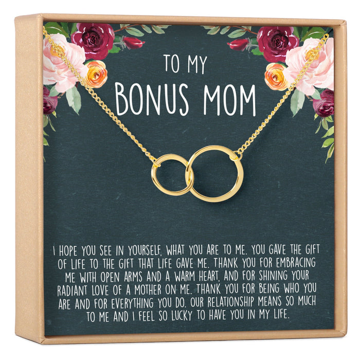 Bonus Mom Necklace, Multiple Styles