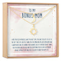 Bonus Mom Sun and Moon Pendants Necklace Set