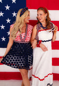 Brianna Cannon - American Beauty Eyelet Dress