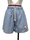 Brianna Cannon- Baseball Stripes Shorts