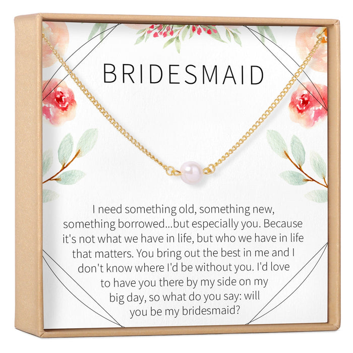 Bridesmaids Necklace, Multiple Styles