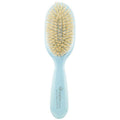 Classic Toddler/Baby Soft Boar Bristle Hair Brush-Colors-Blue-Pink-Silver