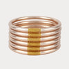Budhagirl Champagne All Weather Bangles® (Set of 6)