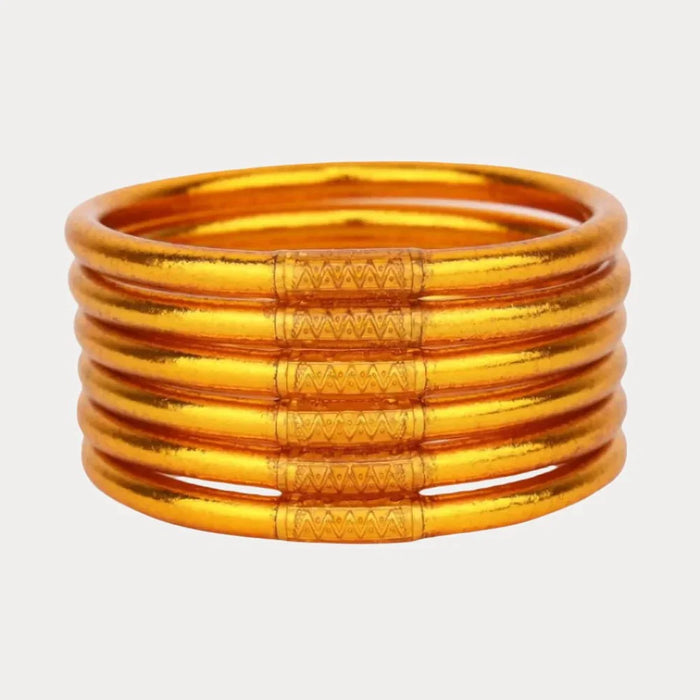Budhagirl Spark All Weather Bangles® (Set of 6) - Serenity Prayer