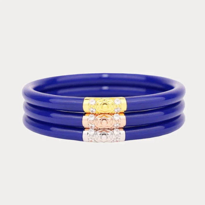 Budhagirl Three Kings All Weather Bangles® (AWB®) - Lapis