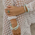 BudhaGirl Three Kings All Weather Bangles® (AWB®) - Mint