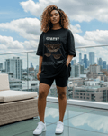 G West Butterfly Haven Oversized Women's T-Shirt