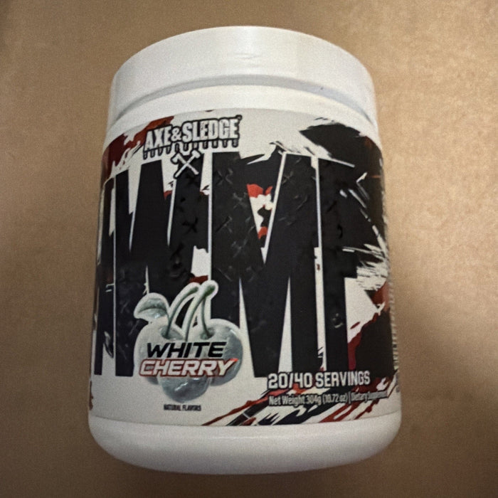 HWMF High Stim Pre-Workout - White Cherry (40 Servings)BB 01/2027