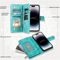 Stylish Leather Lanyard Wallet Case