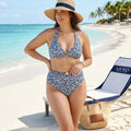 LAUREN Ralph Lauren Ditzy High-Waist Belted Bikini Bottoms, Size 12