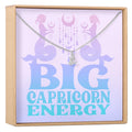 Capricorn Zodiac Gift Capricorn Zodiac Sign Pendant Necklace