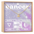 Celestial Cancer Zodiac Necklace