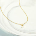 Celestial Gemini Zodiac Necklace