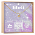 Celestial Libra Zodiac Necklace