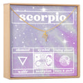 Celestial Scorpio Zodiac Necklace