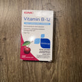 GNC Vitamin B-12 5000 mcg Lozenges, Cherry, 60 Count (Best By 3/2027)