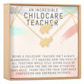Childcare Teacher Necklace, Multiple Styles Jewelry