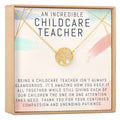 Childcare Teacher Necklace, Multiple Styles Jewelry