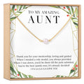 Christmas Gift for Aunt Necklace, Multiple Styles