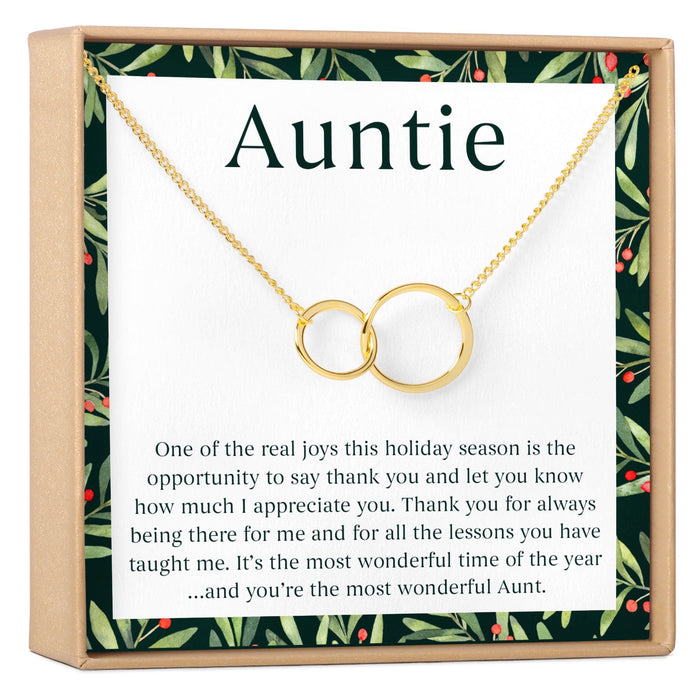 Christmas Gift for Aunt Necklace, Multiple Styles