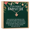 Christmas Gift for Babysitter Lotus Necklace