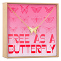 Christmas Gift for Daughter Butterfly Pendant Necklace