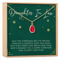 Christmas Gift for Daughter in Law Gemstone Necklace