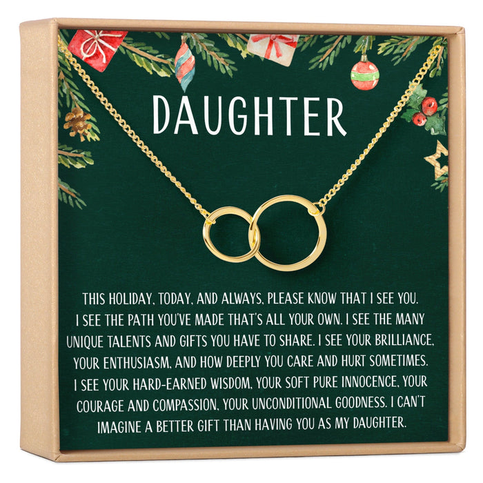 Christmas Gift for Daughter Necklace, Multiple Styles