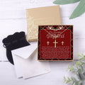 Christmas Gift for Girlfriend Cross earring and Necklace Set Jewelry Set