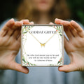 Christmas Gift for Goddaughter Butterfly Pendant Necklace