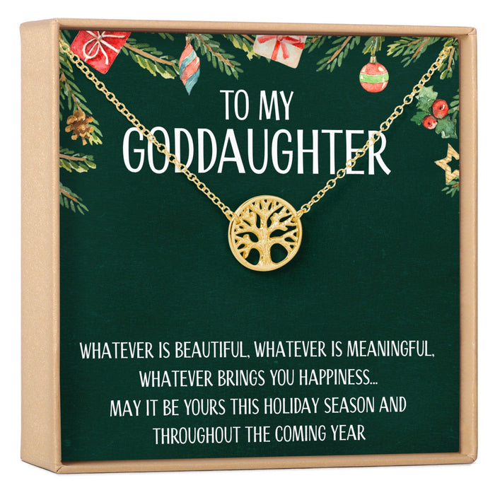 Christmas Gift for Goddaughter Necklace, Multiple Styles