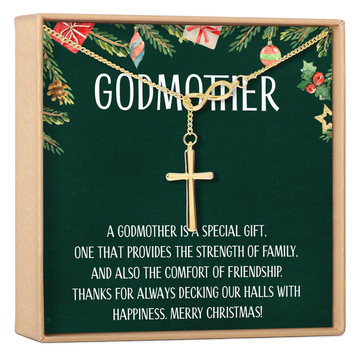 Christmas Gift for Godmother Necklace, Multiple Styles