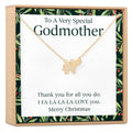Christmas Gift for Godmother Necklace, Multiple Styles