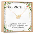 Christmas Gift for Godmother Necklace, Multiple Styles