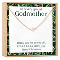 Christmas Gift for Godmother Necklace, Multiple Styles