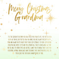 Christmas Gift for Grandmother Double Circle Necklace  Gift Box Set