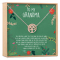 Christmas Gift for Grandmother Necklace