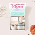 Christmas Gift for Mom Double Circle Necklace