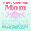 Christmas Gift for Mom Double Circle Necklace