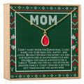 Christmas Gift for Mom Gemstone Necklace