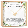 Christmas Gift for Music Teacher Necklace, Multiple Styles