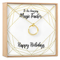 Christmas Gift for Music Teacher Necklace, Multiple Styles