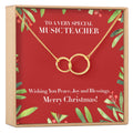 Christmas Gift for Music Teacher Necklace, Multiple Styles
